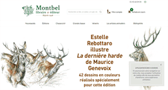 Desktop Screenshot of montbel.com